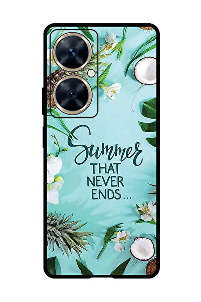 Theodor جراب واقٍ مضاد للخدش والصدمات لهاتف Huawei Nova 11i، صيف لا ينتهي أبدًا