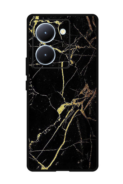 Theodor جراب واقٍ مضاد للخدش والصدمات لهاتف ViVo Y78 مصنوع من الرخام الصيني