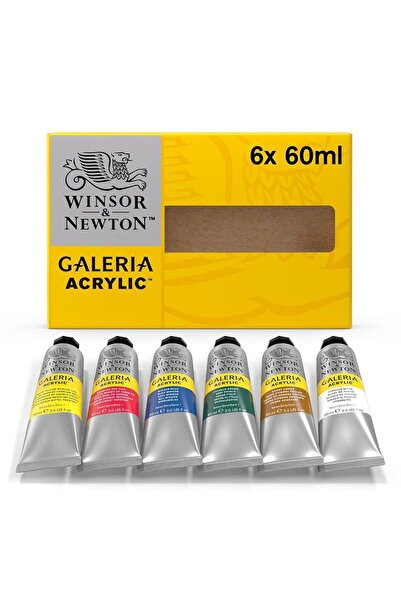 Winsor Newton Winsor & Newton Galeria Akrilik Boya Seti 6x60ml
