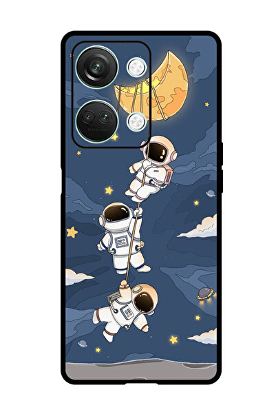 Theodor جراب واقٍ مضاد للخدش والصدمات لهاتف OnePlus Nord 3 بتصميم رواد فضاء م...