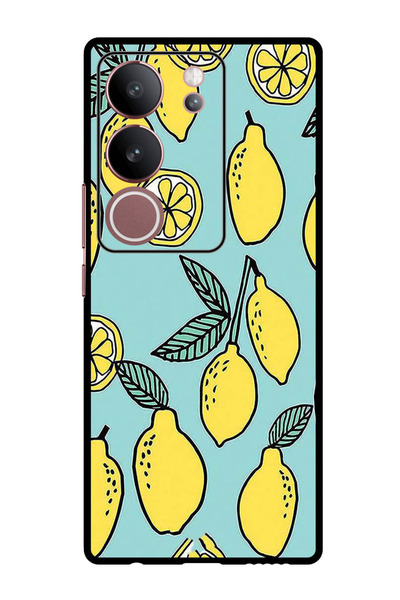 Theodor جراب واقٍ مضاد للخدش والصدمات لهاتف Vivo V29 - V29 Pro - ليموني فيروزي