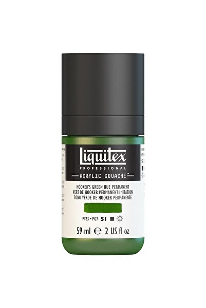 Liquitex Professional Akrilik Guaj Boya 59ml Hooker’s Green Hue Permanent 224 S1