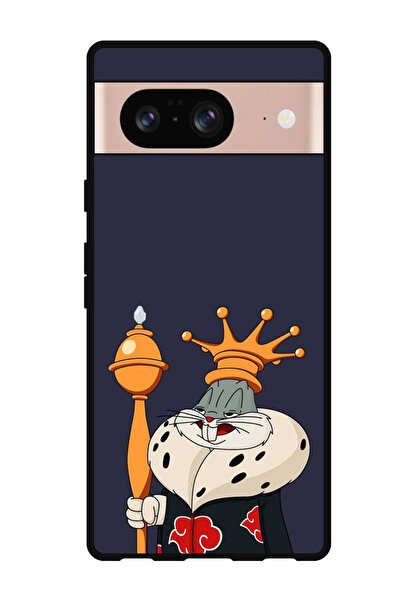 Theodor جراب واقٍ مضاد للخدش والصدمات لهاتف Google Pixel 8 دونالد كينج