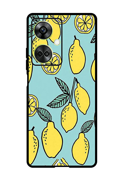 Theodor جراب واقٍ مضاد للخدش والصدمات لهاتف OnePlus Nord CE 3 باللون الليموني...