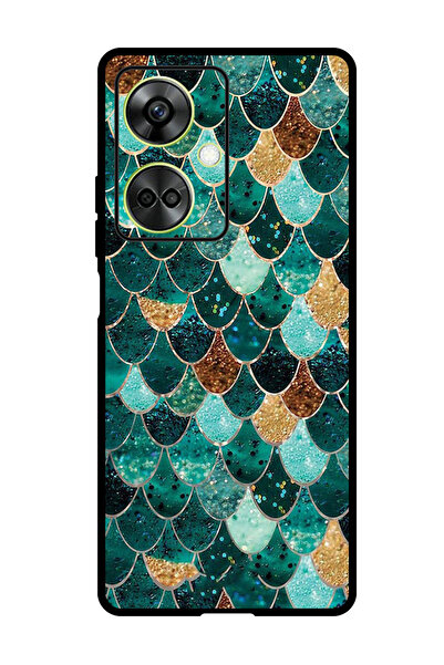 Theodor جراب واقٍ مضاد للخدش والصدمات لهاتف OnePlus Nord CE 3 بنمط خياشيم السمك