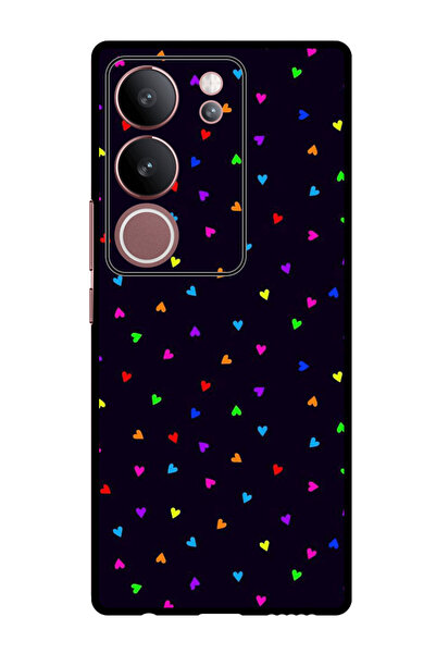 Theodor جراب واقٍ مضاد للخدش والصدمات لهاتف Vivo V29 - V29 Pro قلوب صغيرة (2)