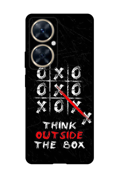 Theodor جراب واقٍ مضاد للخدش والصدمات لهاتف Huawei Nova 11i فكر خارج الصندوق