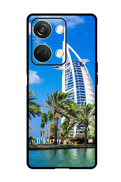 Theodor جراب واقٍ مضاد للخدش والصدمات لهاتف OnePlus Nord 3، برج دبي