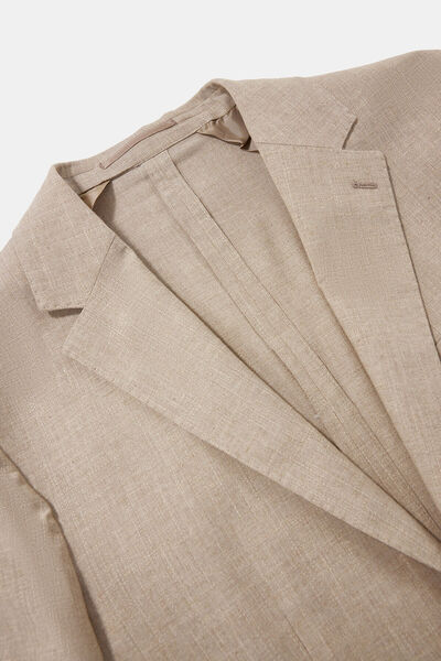 W Collection BEJ DÜĞMELİ YÜN CEKET