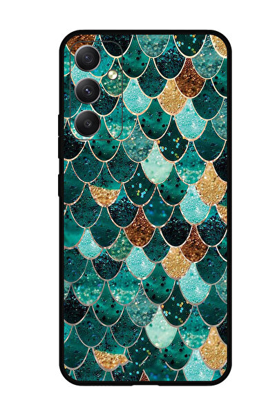 Theodor جراب واقٍ مضاد للخدش والصدمات لهاتف Samsung Galaxy A24 4G بنمط خياشيم...