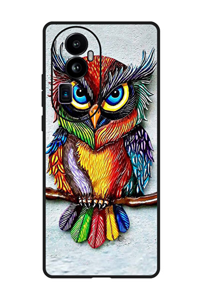 Theodor جراب واقٍ مضاد للخدش والصدمات لهاتف Oppo Reno 10 Pro Plus بتصميم بومة...