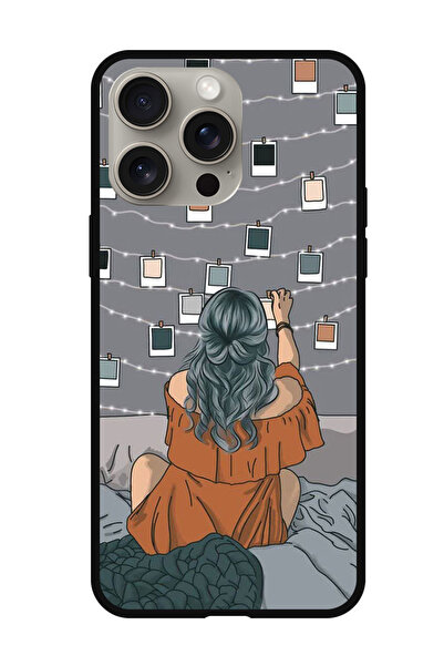 Theodor جراب واقٍ مضاد للخدش والصدمات لهاتف iPhone 15 Pro Max بولارويد وأضواء