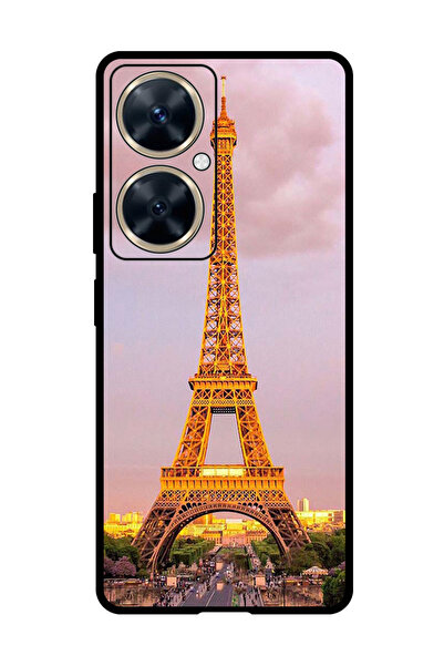 Theodor جراب واقٍ مضاد للخدش والصدمات لهاتف هواوي نوفا 11i بتصميم برج إيفل