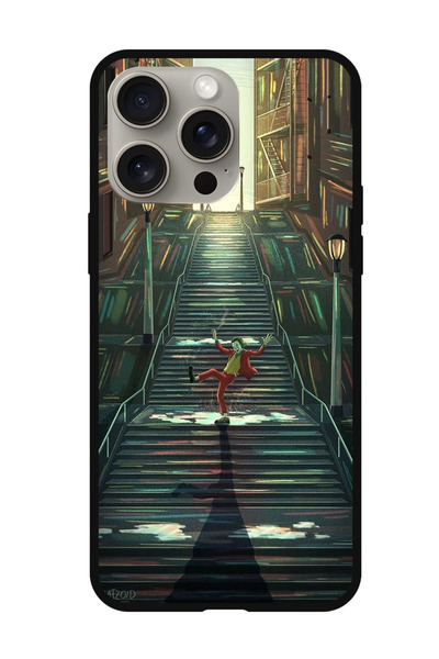 Theodor جراب واقٍ مضاد للخدش والصدمات لهاتف iPhone 15 Pro Max الجوكر على الدرج