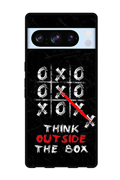 Theodor جراب واقٍ مضاد للخدش والصدمات لهاتف Google Pixel 8 Pro، فكر خارج الصندوق