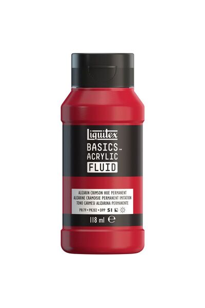Liquitex Basics Fluid Akrilik Boya 118ml Alizarin Crimson Permanent Hue 116