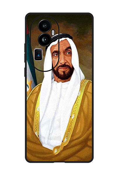 Theodor جراب حماية لهاتف Oppo Reno 10 Pro Plus لوحة الشيخ زايد