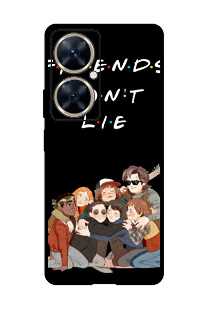 Theodor جراب واقٍ مضاد للخدش والصدمات لهاتف هواوي نوفا 11i، الأصدقاء لا يكذبون