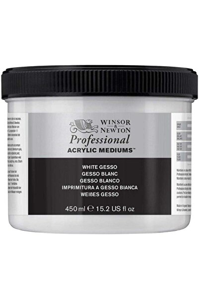 Winsor Newton Winsor & Newton Professional Acrylic White Gesso (Beyaz Gesso) ...