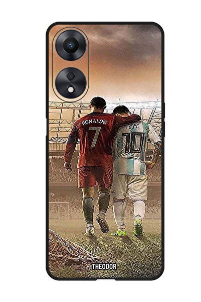 Theodor جراب واقٍ مضاد للخدش والصدمات لهاتف Oppo A98 رونالدو ميسي