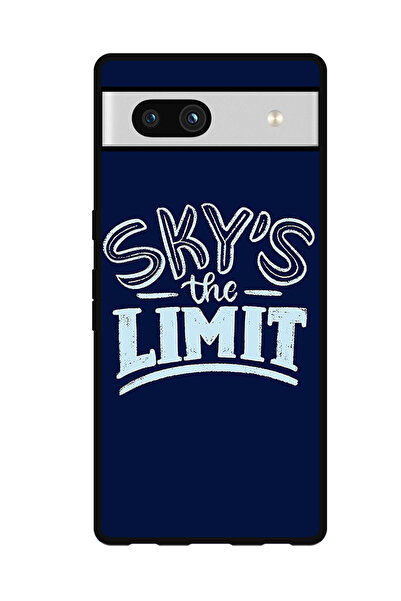 Theodor جراب واقٍ مضاد للخدش والصدمات لهاتف Google Pixel 7a، السماء هي الحد