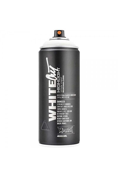 MONTANA Black Sprey Boya 400ml Whiteout BLK91505