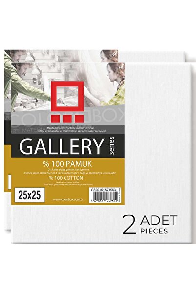 Colorbox Gallery Series Pamuk 420gr Tuval (25x25cm)