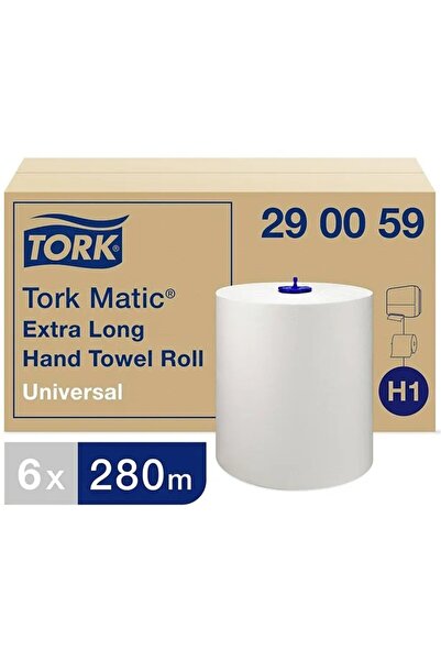 TORK Matic Hareketli Havlu Universal 280 Metre X 6 Rulo (H1-290059)