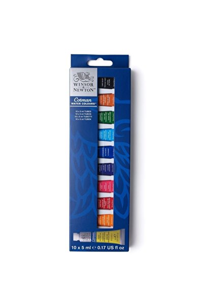 Winsor Newton Winsor & Newton Cotman Sulu Boya Access Boya Seti 10x5ml Tüp