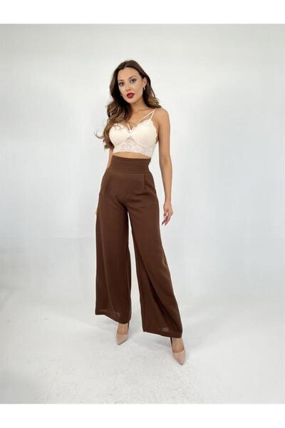 devrialemshoes 5935 Model Brown Trousers