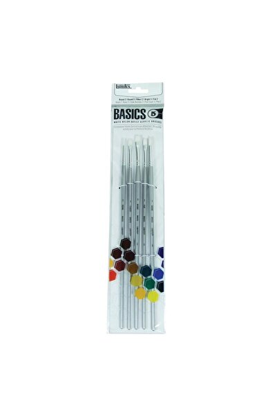 Liquitex Basics Fırçalar Set Uzun Saplı