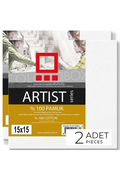 Colorbox Artist Series Pamuk 420gr Tuval (15x15cm)