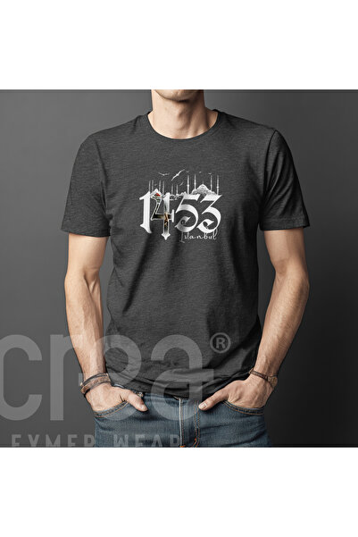 Crea Eymer Wear 1453 Fatih Sultan Mehmet Istanbul Imprimat Tricou 100% bumbac...