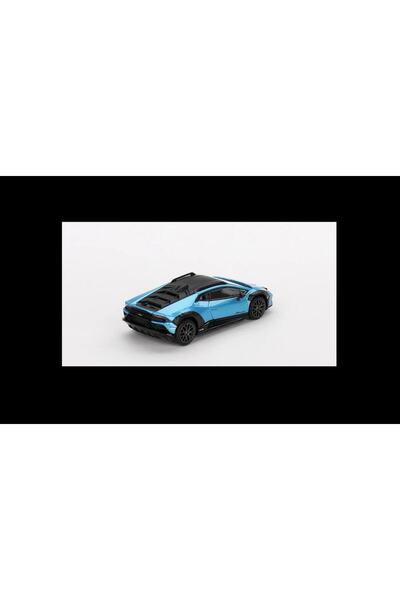 mini gt 807 Lamborghini Huracán Sterrato Blu Aegir 1/64 Model Araba