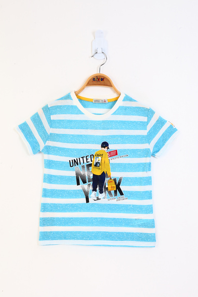 Toontoy Μπλουζάκι για αγόρια με τύπωμα ριγέ