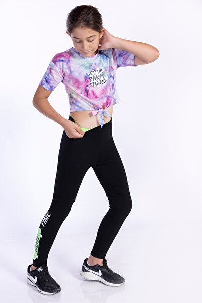 Toontoy Girl's Printed Tights