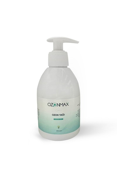 ozonmax OZON YAĞI 250 ML Ozonlanmış Saf Zeytinyağı ile Doğal Bakım! cildinizi nemlendirir,dengeler ve korur.