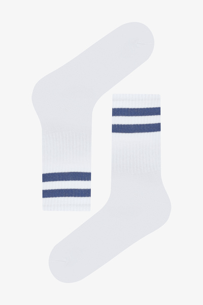 Penti Férfi csíkos tenisz 3 részes többszínű zokni