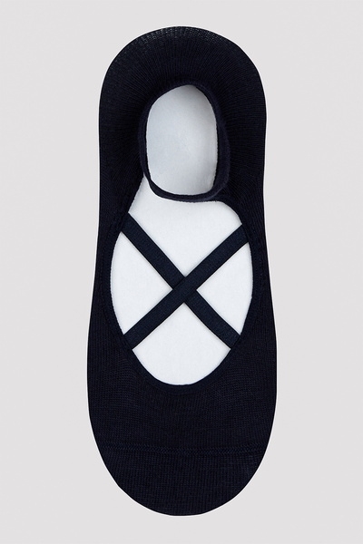 Penti Kreuz Marineblau Pilates & Yoga Socken