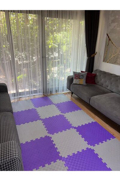 AFFECTİONE tatami zemin minderi (15 adet) fiyatıdır 13mm 50x50 (eşit 2 farklı...