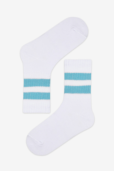 Penti Boy - Sporty Line Σετ με 3 λευκές κάλτσες τένις