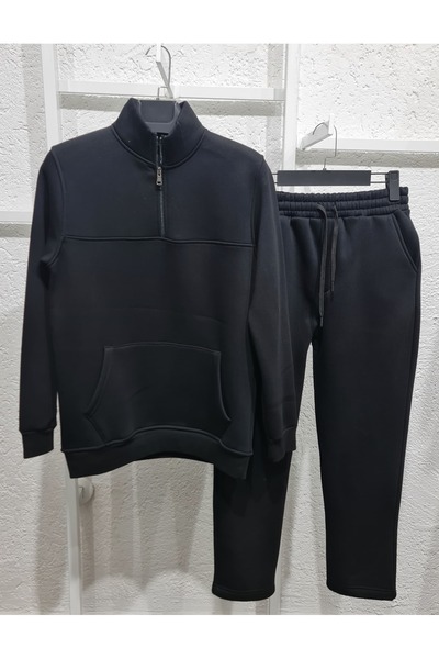 cto your style Zipped 3 Thread Cotton Tracksuit Set