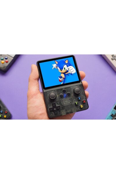 VEVOR Consolă retro portabilă R36S, 64GB, 15000 jocuri, ArkOS 2.0, N64 PSP PS1 PlayStation, neagră