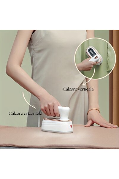 OEM Portable steam iron PANCERKA 1200W, 110ml tank, titanium soleplate, vertical ironing