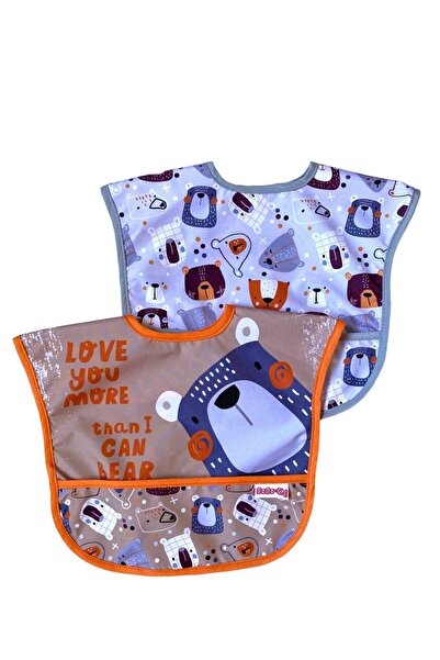 Liquid-Proof 2-Piece Set Food Saliva Apron