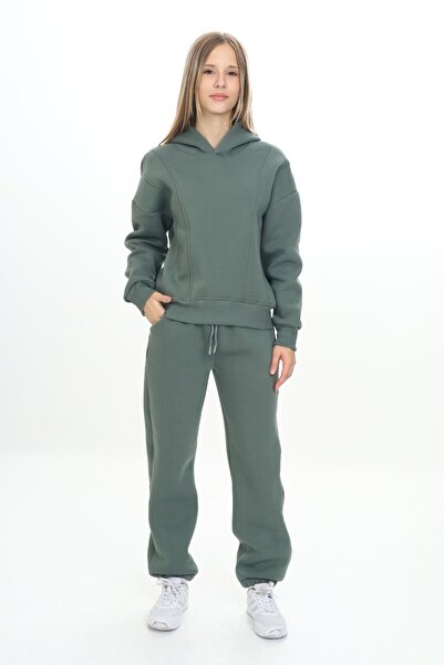 Toontoy Set de trening cu glugă pentru fete