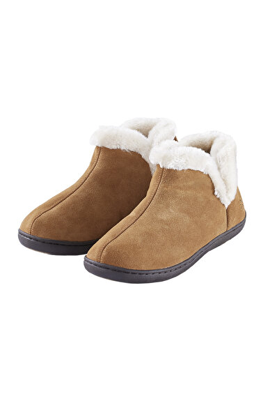 Yatsan Γυναικεία καφέ σουέτ παπούτσια Tempur Vallery