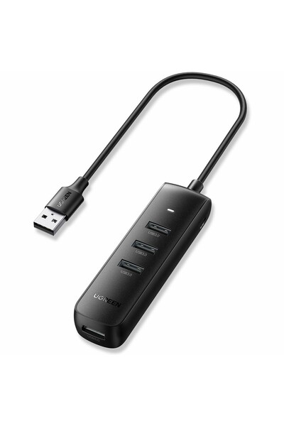 Ugreen 4 Portlu Usb 3.0 Çoklayıcı Hub Adaptör 25 Cm