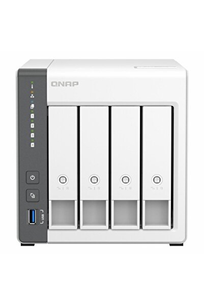 Qnap TS-433-4G 4 YUVALI 4GB DEPOLAMA ÜNİTESİ (Resmi Distribütör Garantili)