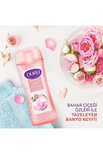 Duru 450 Ml Duş Jeli Çiçek Tazeliği x3 Adet